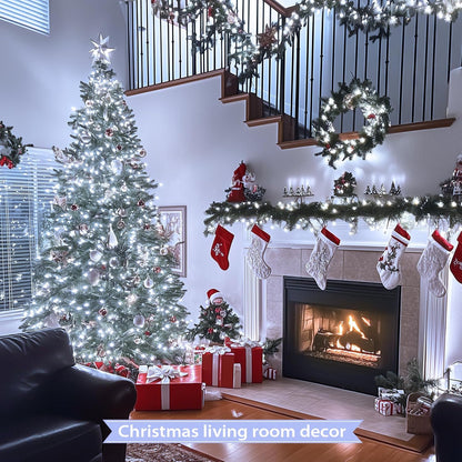 JMEXSUSS 66ft 200 LED Halloween Lights Outdoor, Orange String Lights Clear Wire, 8 Modes Orange Halloween Christmas String Lights Plug in for Tree Indoor Patio Garden Thanksgiving Decorations