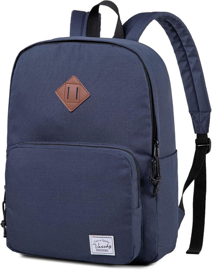 VASCHY Lightweight School Backpack for Women with Sleeve for 14" Laptop