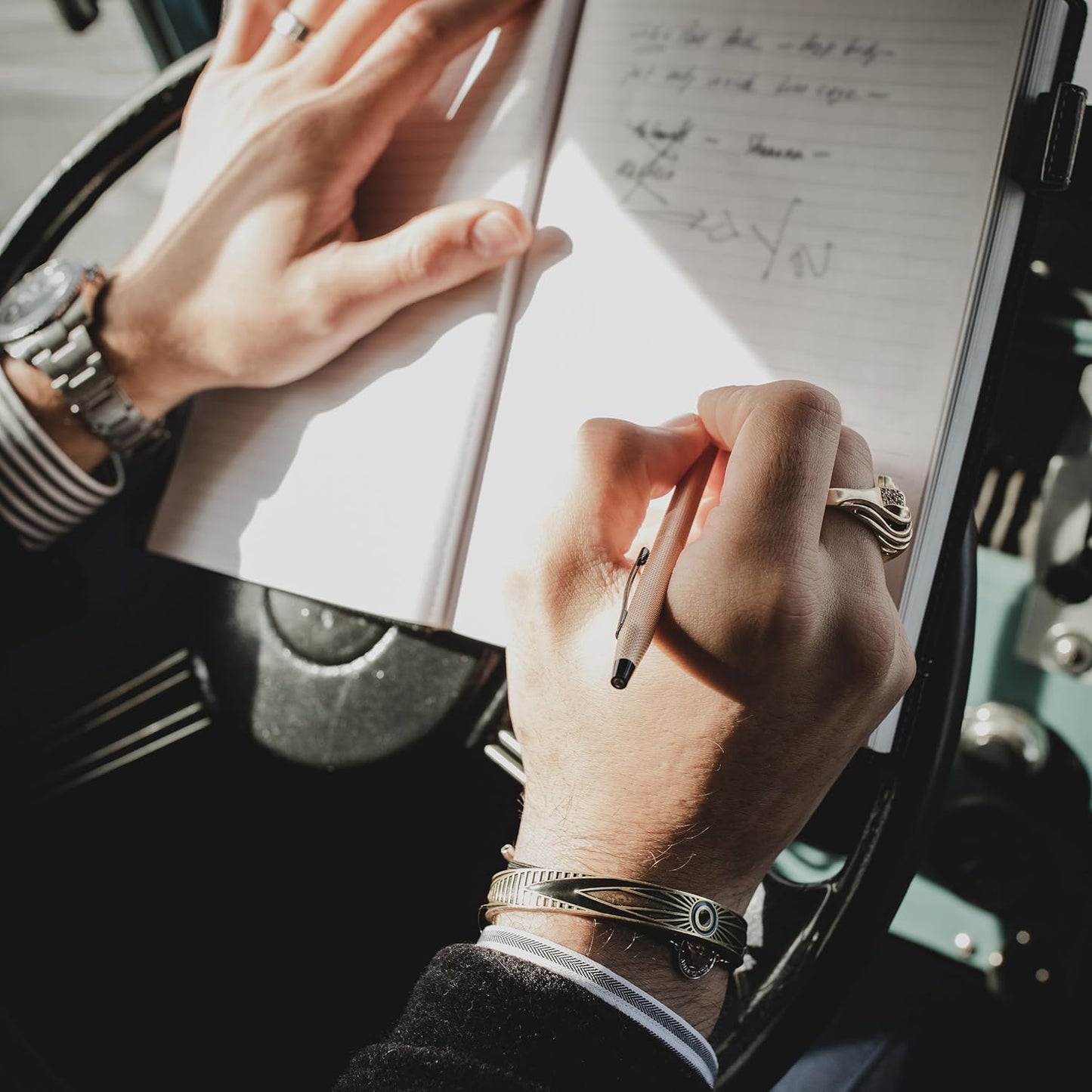 Cross Classic Century Classic Black Ballpoint Pen with 23 Karat Gold Plated Appointments (2502)