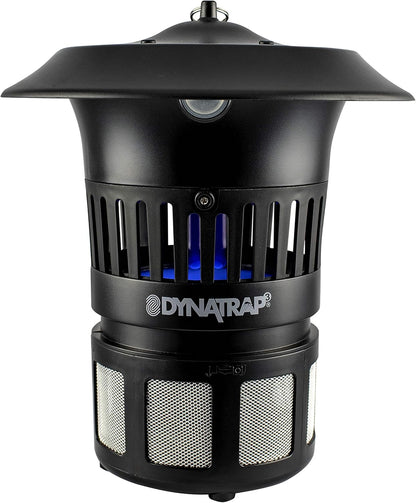 DynaTrap DT1100-CA Mosquito & Flying Insect Trap with Wall Mount – Kills Mosquitoes, Flies, Wasps, Gnats, & Other Flying Insects – Protects up to 1/2 Acre
