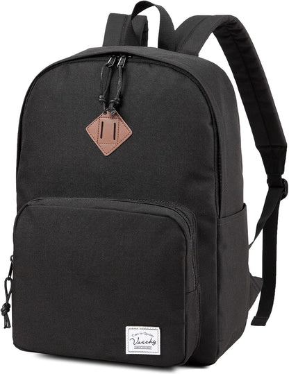 VASCHY Lightweight School Backpack for Women with Sleeve for 14" Laptop