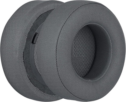 Geekria QuickFit Replacement Ear Pads for Corsair Virtuoso RGB/WirelessSE/WirelessXT Headphones Ear Cushions, Repair Parts (Grey)