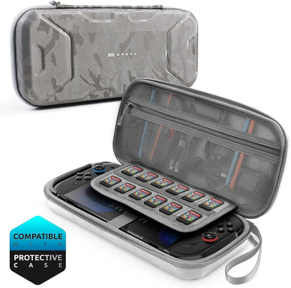 Mumba Carrying Case for Nintendo Switch 2 2025, [Plus Version] Portable Protective Travel Carry Handbag Pouch for Blade/Titan Case [Large Capacity] (Black)