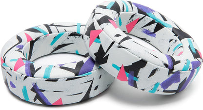 WC Upgraded Replacement Earpads for Corsair Virtuoso RGB Wireless Gaming Headset Made by Wicked Cushions | Improved Durability, Thickness, Softer Leather, and Sound Isolation | (90s White)