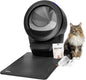 Litter-Robot 4 Beginner Bundle by Whisker, Black - Automatic, Self-Cleaning Litter Box, Includes Litter-Robot, Fence, Mat, 2 OdorTrap Pack Refills, 25 Waste Drawer Liners & 1 Year of WhiskerCare