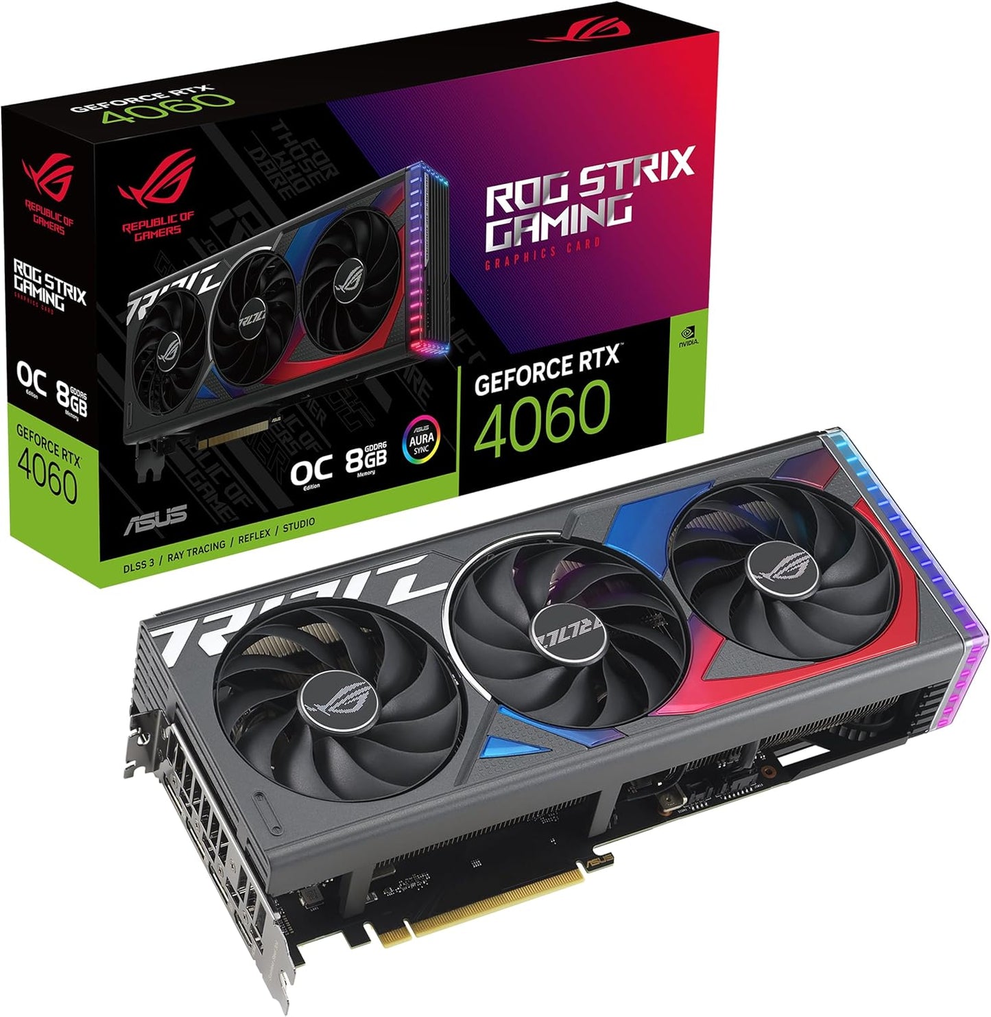 ASUS Dual GeForce RTX 4060 EVO White OC Edition 8GB GDDR6 (PCIe 4.0, 8GB GDDR6, DLSS 3, HDMI 2.1a, DisplayPort 1.4a, Axial-tech Fan Design, 0dB Technology, Dual BIOS, Auto-Extreme Tech)