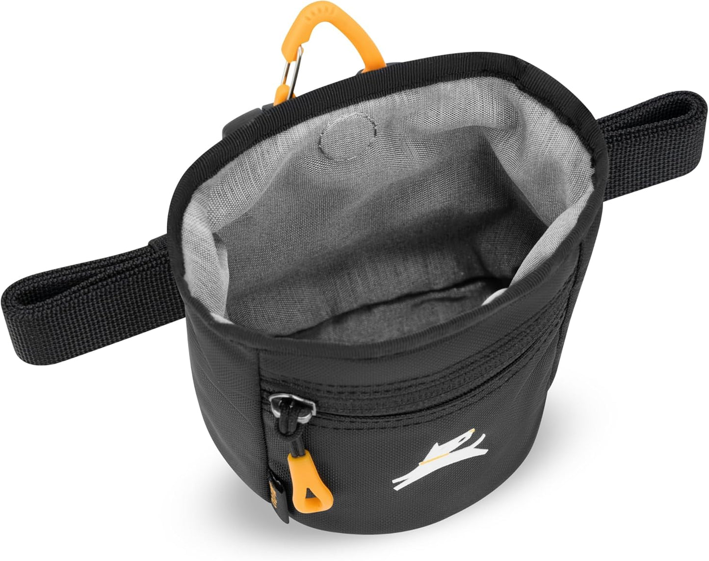 OllyDog Goodie Treat Bag, Dog Treat Pouch, Waist Belt Clip for Hands-Free Training, Magnetic Closure, Dog Training and Behavior Aids, Three Ways to Wear (Wet Weather)