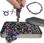 Ferrite Putty Magnetic Stones Fidget Toy Set (510 Pieces) – Stress Relief Desk Toy for Adults, Portable Anxiety Relief, Colorful Magnetic Putty in Tin