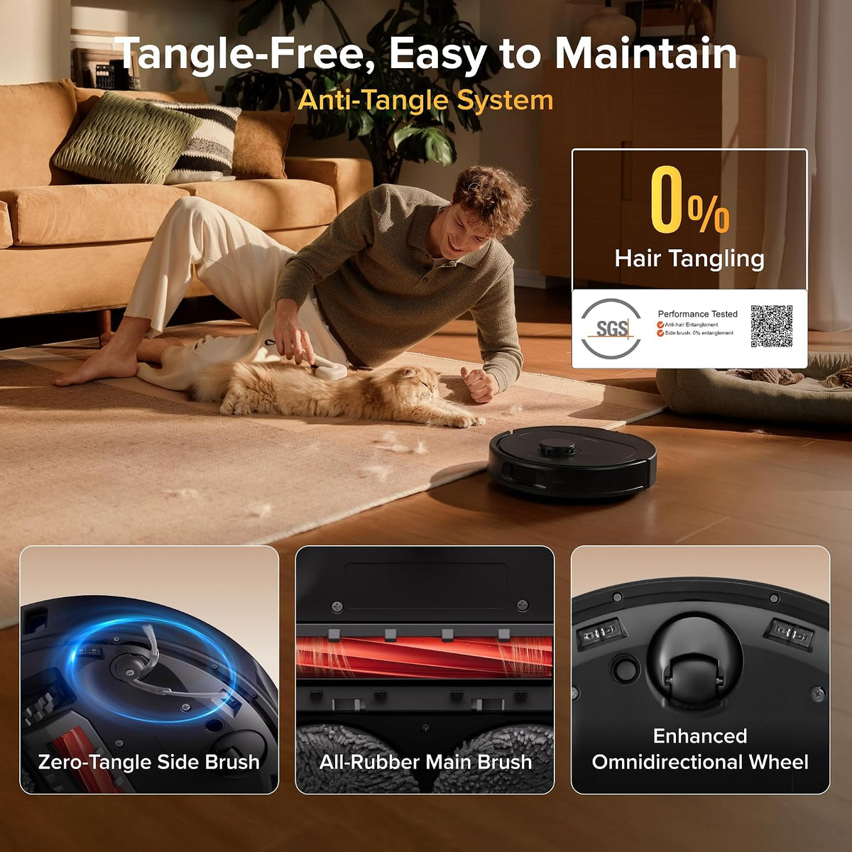 Roborock 2026 New Qrevo S Pro Robot Vacuums and Mop, 18,500Pa Suction