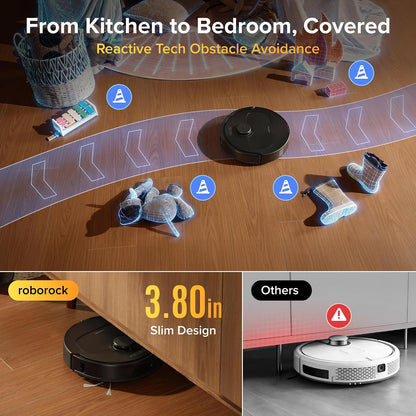 Roborock 2026 New Qrevo S Pro Robot Vacuums and Mop, 18,500Pa Suction