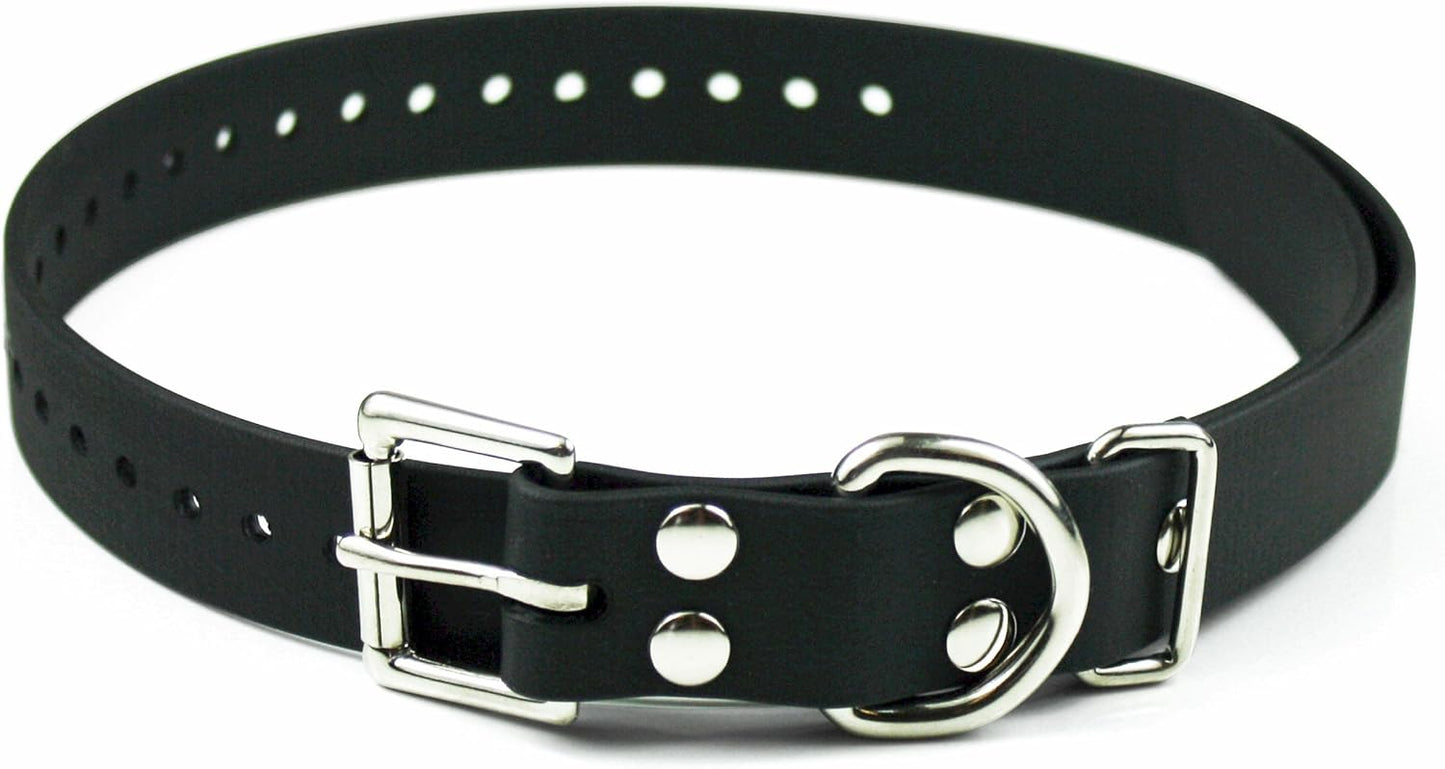 Educator ET-BUC034 Biothane Collar, 3/4-Inch, Black