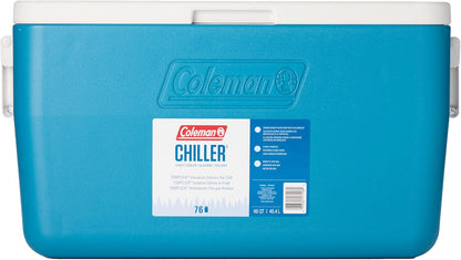 Coleman Chiller Series Insulated Portable Cooler, Hard Cooler with Ice Retention & Handle - Great for Camping, Tailgating, Beach, Picnic, Groceries, Boating & More