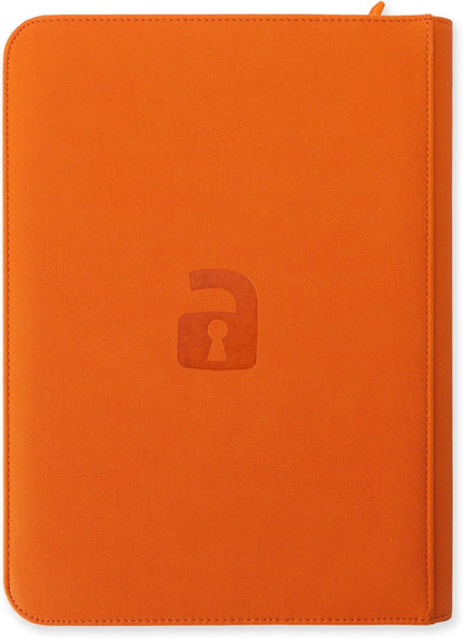 Vault X 12 Pocket Trading Card Zip Binder, 480 Cards, Compatible with Pokemon Scarlet & Violet Set, Exo-Tec Album Material, 20 Side-Loading Pages, Folder for Collectible TCG (SV1)