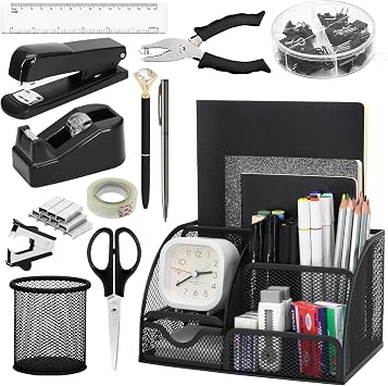 13-in-1 Office Desk Organizer Set for Back to School Supplies Accessories