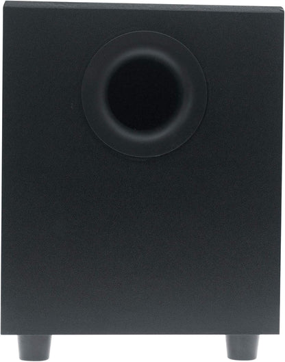 Rockville CT80 8" 50W 70V Commercial Subwoofer, Wall-Mount Bracket, Deep Bass, Wide Frequency, Durable Build, for Restaurants and Conference Rooms