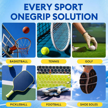 2-in-1 Grip Spray & Cleaner, Golf Grip Cleaner and Restorer for Clubs, Basketball Shoe Grip Spray, Football Glove Grip Spray, Restores Shoe & Glove Traction, Removes Dirt, Sweat & Oil