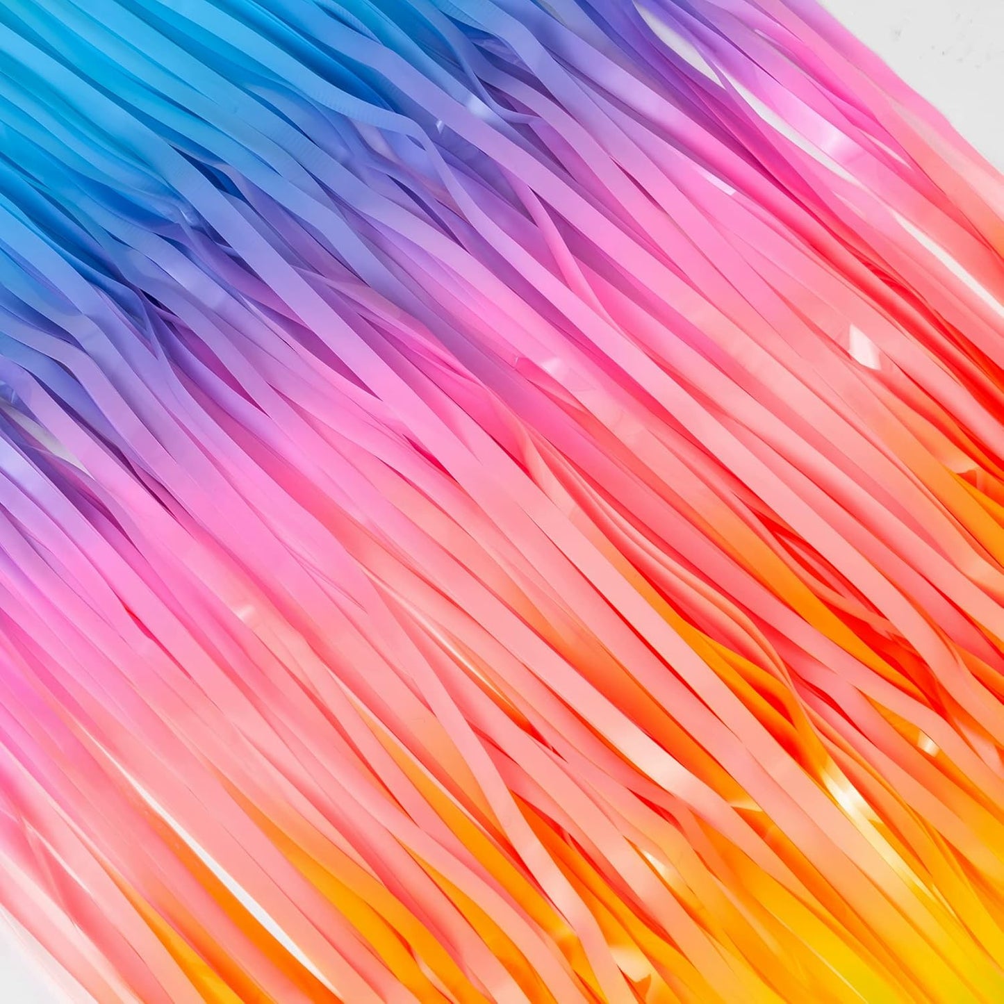 BRAVESHINE Pink Glitter Tinsel Foil Fringe Curtain - 2 Pcs 3.2x8.2 ft Metallic Party Supplies Photo Backdrop for Girl Princess Birthday Unicorn Bachelorette Butterfly Bridal Shower Party Decorations