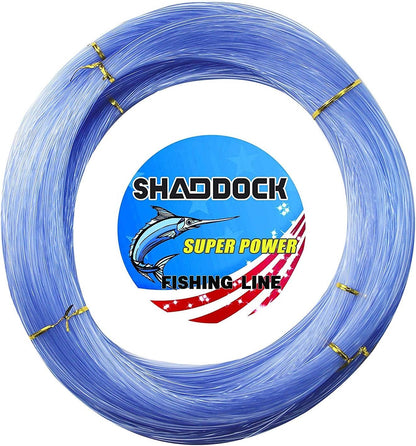 Monofilament Fishing Line Nylon Mono Lines 500M- (13LB-396 LB) Super Strong Monofilament Fishing Leader Line Speargun Line for Saltwater/Freshwater, 547yds