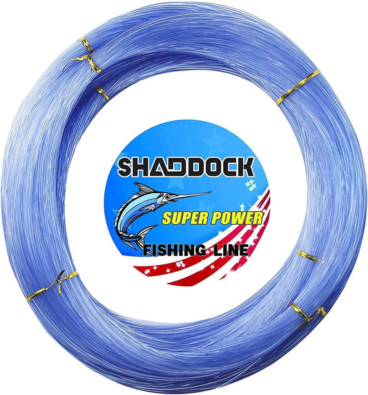 Monofilament Fishing Line Nylon Mono Lines 500M- (13LB-396 LB) Super Strong Monofilament Fishing Leader Line Speargun Line for Saltwater/Freshwater, 547yds