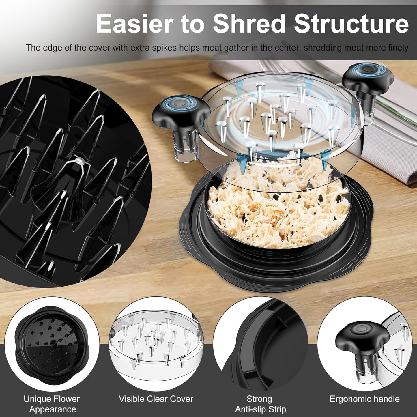 Purilite Select Chicken Shredder Tool