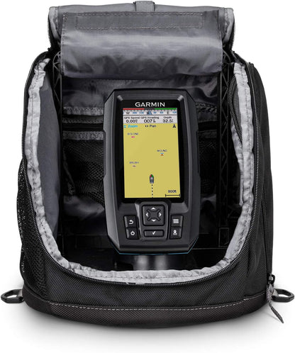Garmin STRIKER Plus 4 Ice Fishing Bundle, Includes Portable STRIKER Plus 4 Fishfinder and Dual Beam-IF Transducer