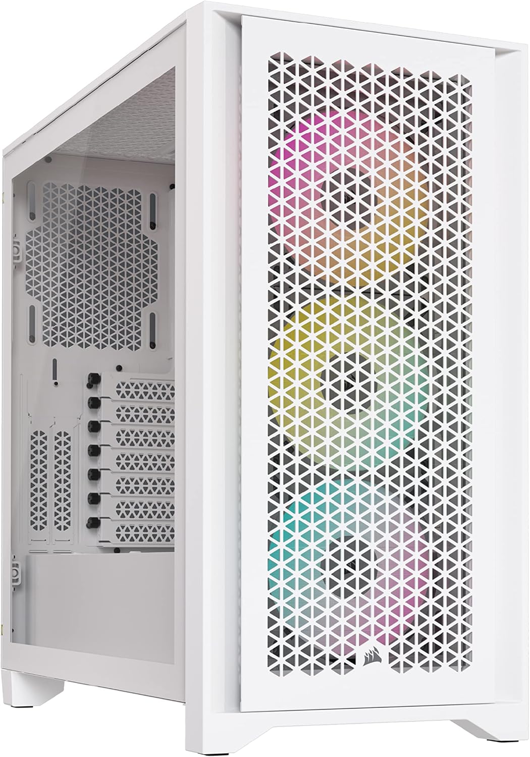CORSAIR 3000D Airflow Mid-Tower PC Case – 2X SP120 Elite Fans – Four-Slot GPU Support – Fits up to 8X 120mm Fans – High-Airflow Design – Black