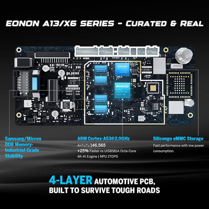 Eonon Android 13 Radio Compatible with Mazda 3 2010 2011 2013 2013 CarPlay & Android Auto, 2GB+32GB, Car Stereo for 2010-2013 Mazda 3 Headunit, 9'' IPS Screen, Bluetooth 5.4, Backup Camera-M3BLA13