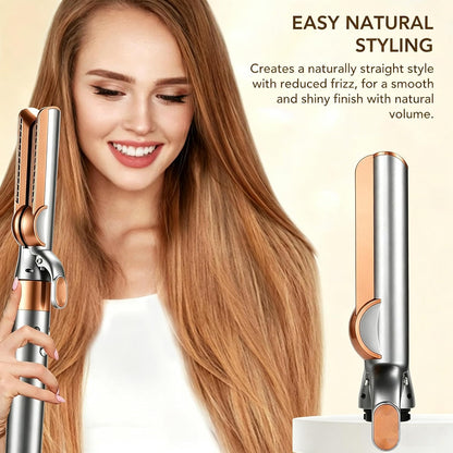 Airflow Attachment for Dyson Airwrap Styler, Straight Attachment No Hot Plates for Smooth Hair Style with Less Damage for Dyson Airwrap HS01 HS05 HS08 i.d. Copper