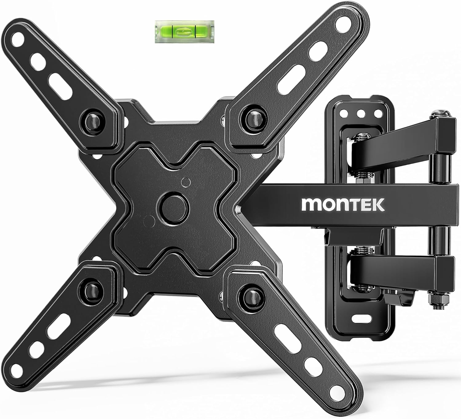 monTEK Full Motion TV Wall Mount Bracket for Most 13-43 Inch TVs, Wall Mount TV Bracket with Articulating Arm, Swivel Tilt Extension TV Mount, Max VESA 200x200mm, up to 44lbs - PuriLite