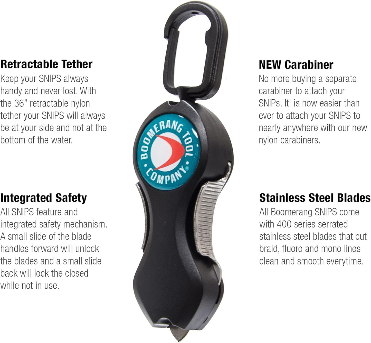 Boomerang Tool Company The Snip Fishing Line Cutter