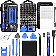 STREBITO 142-in-1 Precision Screwdriver Set – Magnetic Electronics Repair Tool Kit with 120 Bits, Flexible Shaft & Storage Bag - PuriLite