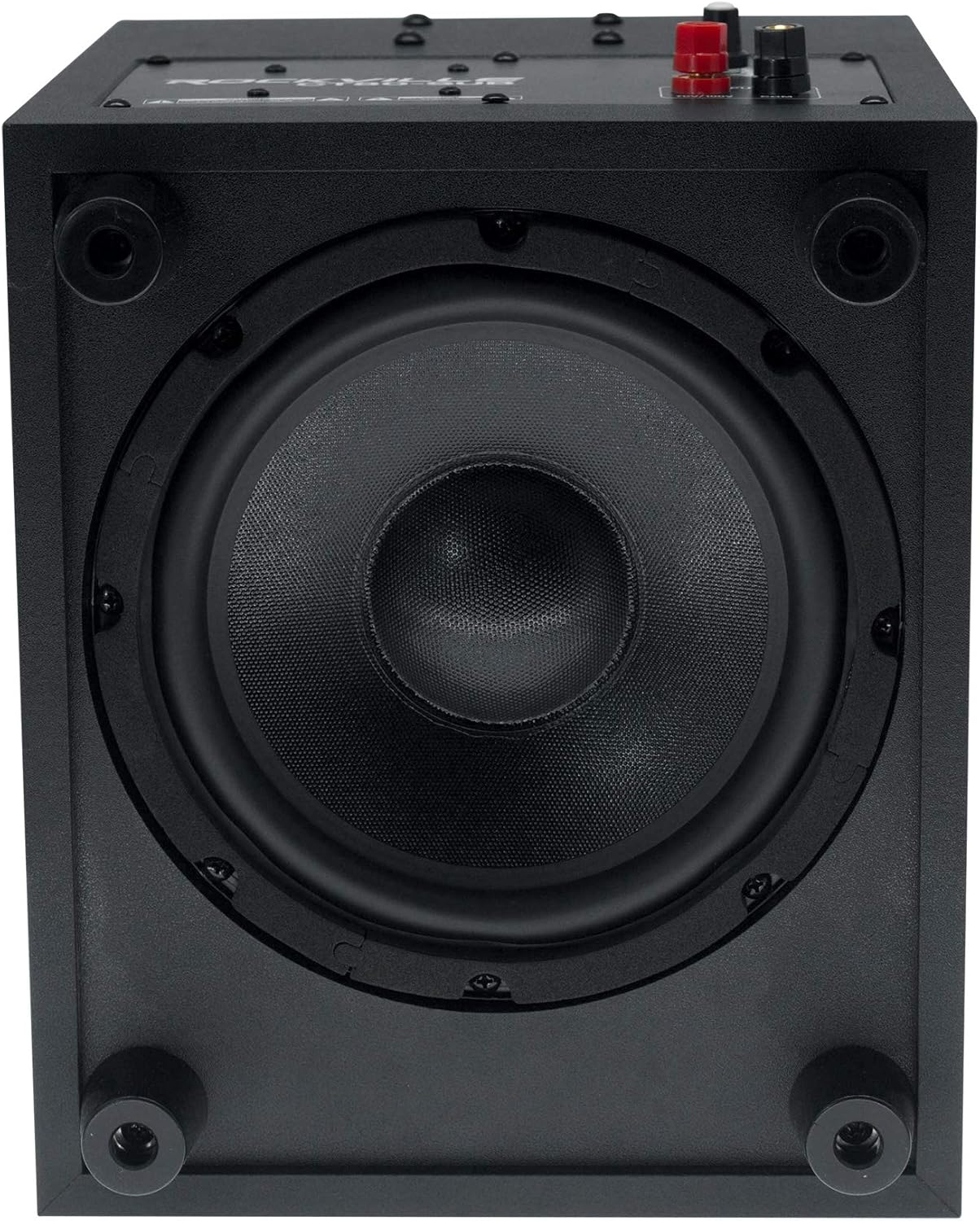 Rockville CT80 8" 50W 70V Commercial Subwoofer, Wall-Mount Bracket, Deep Bass, Wide Frequency, Durable Build, for Restaurants and Conference Rooms