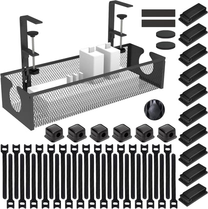 Purilite Select Under Desk Cable Management Tray