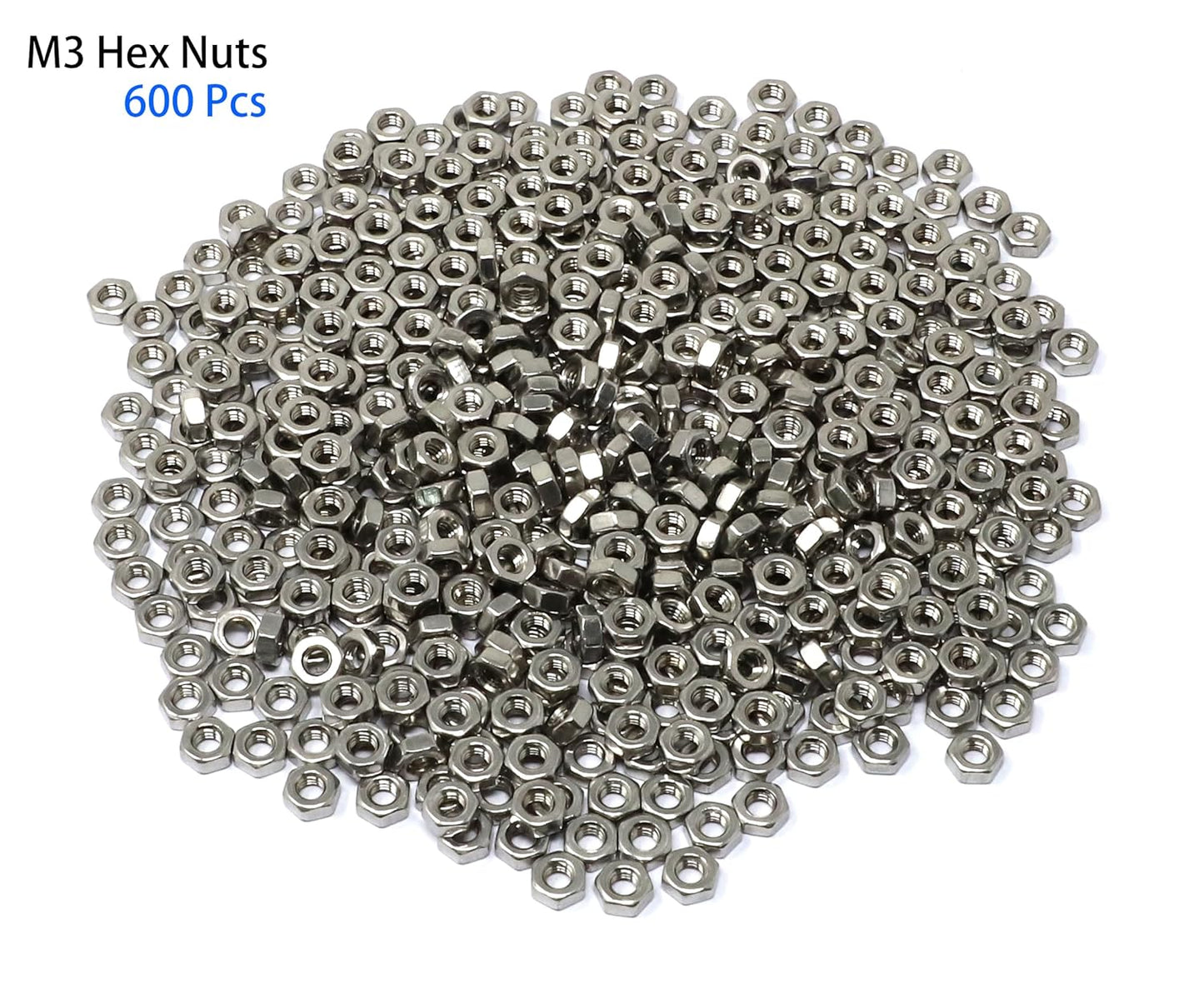 iexcell 25 Pcs M6 x 20mm Thread Pitch 1 mm Stainless Steel 304 Hex Socket Head Cap Screws Bolts Kit