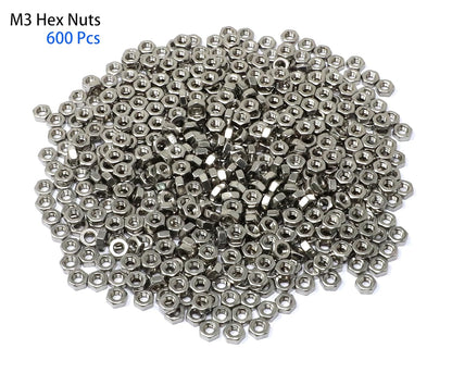 iexcell 25 Pcs M6 x 20mm Thread Pitch 1 mm Stainless Steel 304 Hex Socket Head Cap Screws Bolts Kit