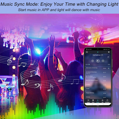 Purilite Select 2-Port RGB LED Strip Light Controller – Bluetooth App Control, Music Sync, Power Adapter Included