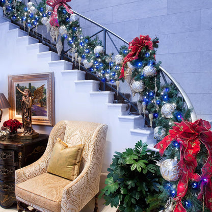 JMEXSUSS 66ft 200 LED Halloween Lights Outdoor, Orange String Lights Clear Wire, 8 Modes Orange Halloween Christmas String Lights Plug in for Tree Indoor Patio Garden Thanksgiving Decorations