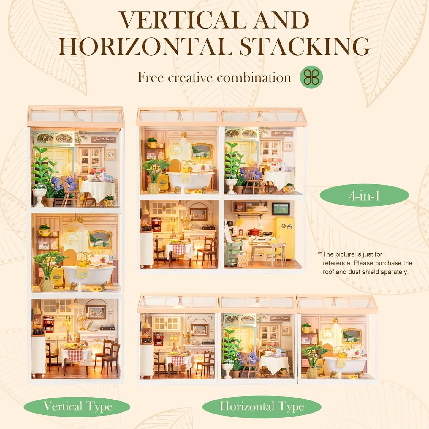 Purilite Select Super Creator DIY Plastic Miniature House