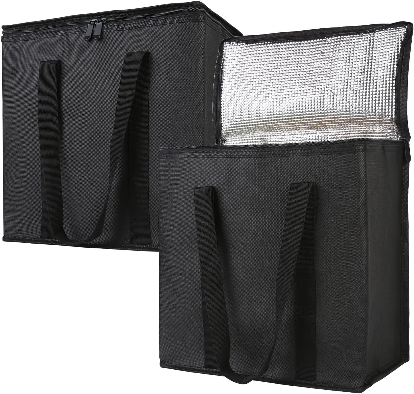 Purilite Select™ Insulated Food Delivery Bag – Extra Large Thermal Carrier for Hot &amp; Cold Food Transport
