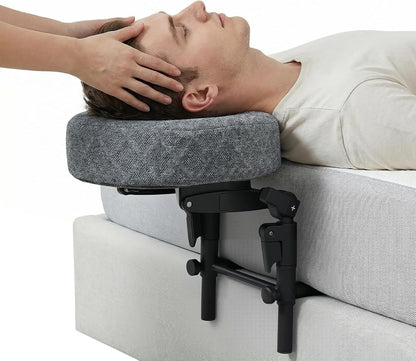 Massage Headrest for Bed, Massage Face Cradle for Bed, Adjustable 18" Height Bed Massage Head Holder, for Home Salon Spa Massage Table, Comfortable Face Down Pillow After Eye Surgery