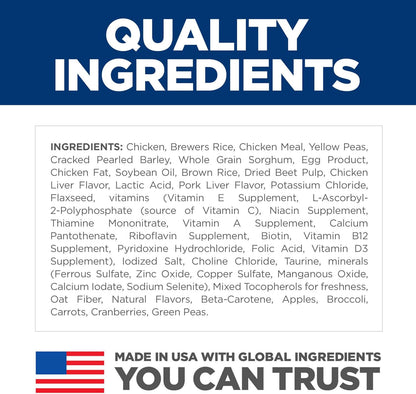 Hill's Science Diet Adult Sensitive Stomach & Skin Large Breed Dry Dog Food, Chicken Recipe, 30 lb Bag