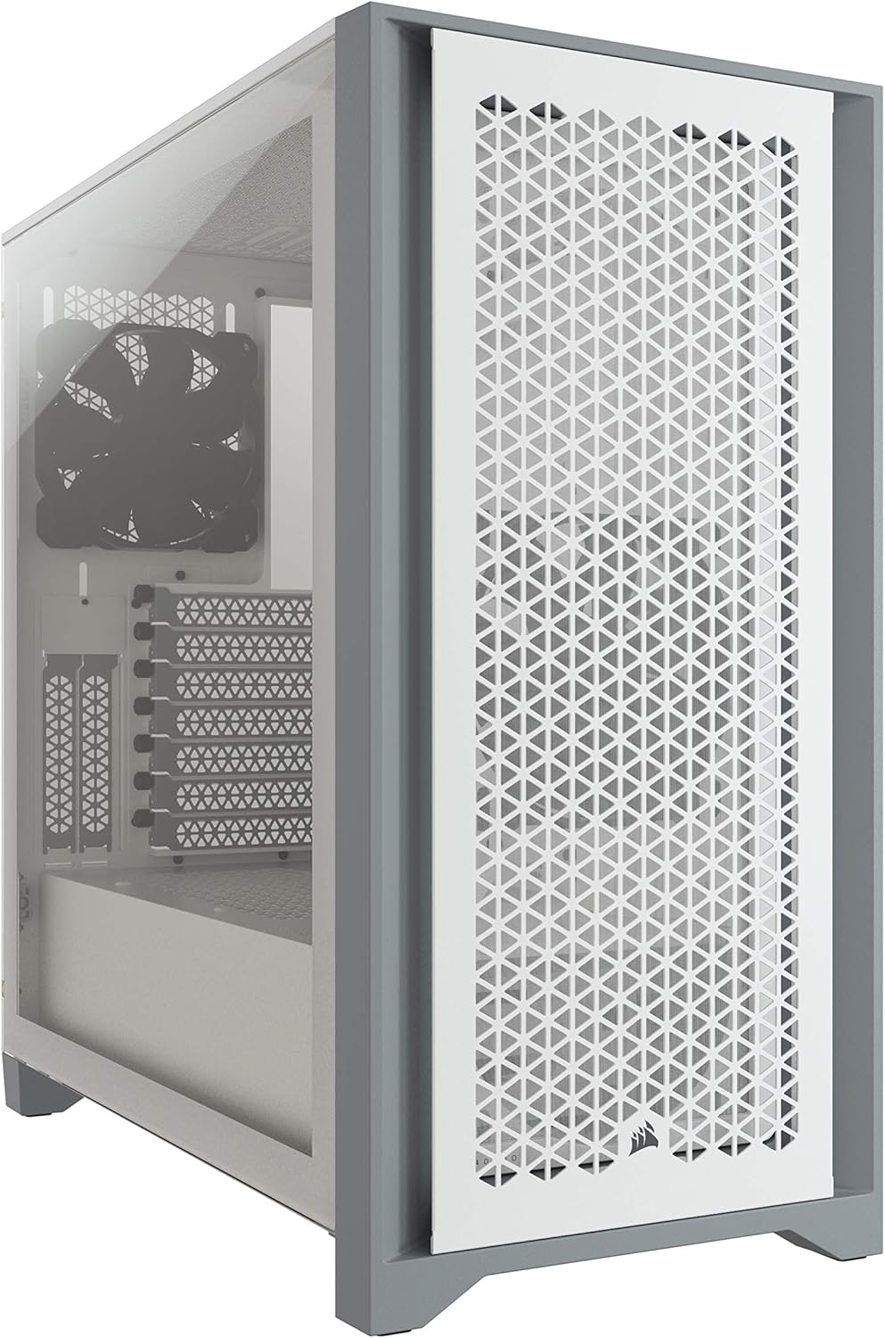 CORSAIR 3000D Airflow Mid-Tower PC Case – 2X SP120 Elite Fans – Four-Slot GPU Support – Fits up to 8X 120mm Fans – High-Airflow Design – Black