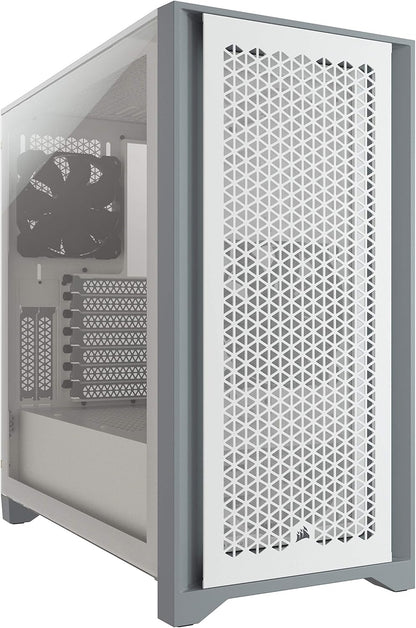 CORSAIR 3000D Airflow Mid-Tower PC Case – 2X SP120 Elite Fans – Four-Slot GPU Support – Fits up to 8X 120mm Fans – High-Airflow Design – Black
