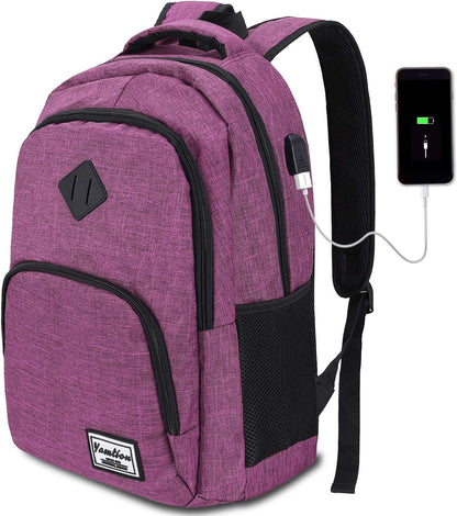 Backpack for Teen Girls,Boys School Backpack for Women with USB,College Backpack,Big Flower