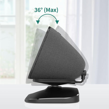 PlusAcc Stand for Show 5 3rd Gen - Adjustable Tilt Magnetic Stand Mount with USB-C and USB-A Charging Port | Compatible with Cellphones and Earbuds | Anti-Slip Base | Black