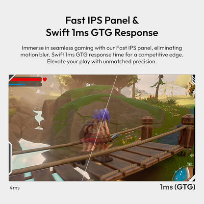 Pixio PX248 Wave 24 inch 200Hz Refresh Rate FHD 1080p Resolution Fast IPS Panel 1ms GTG Response Time Adaptive Sync Gaming Monitor with Adaptive Sync