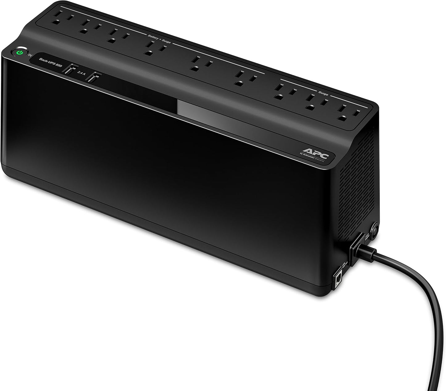 APC 1500VA UPS Battery Backup & Surge Protector, APC UPS Back-UPS Pro (BX1500M)