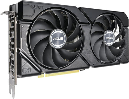 ASUS Dual GeForce RTX 4060 EVO White OC Edition 8GB GDDR6 (PCIe 4.0, 8GB GDDR6, DLSS 3, HDMI 2.1a, DisplayPort 1.4a, Axial-tech Fan Design, 0dB Technology, Dual BIOS, Auto-Extreme Tech)