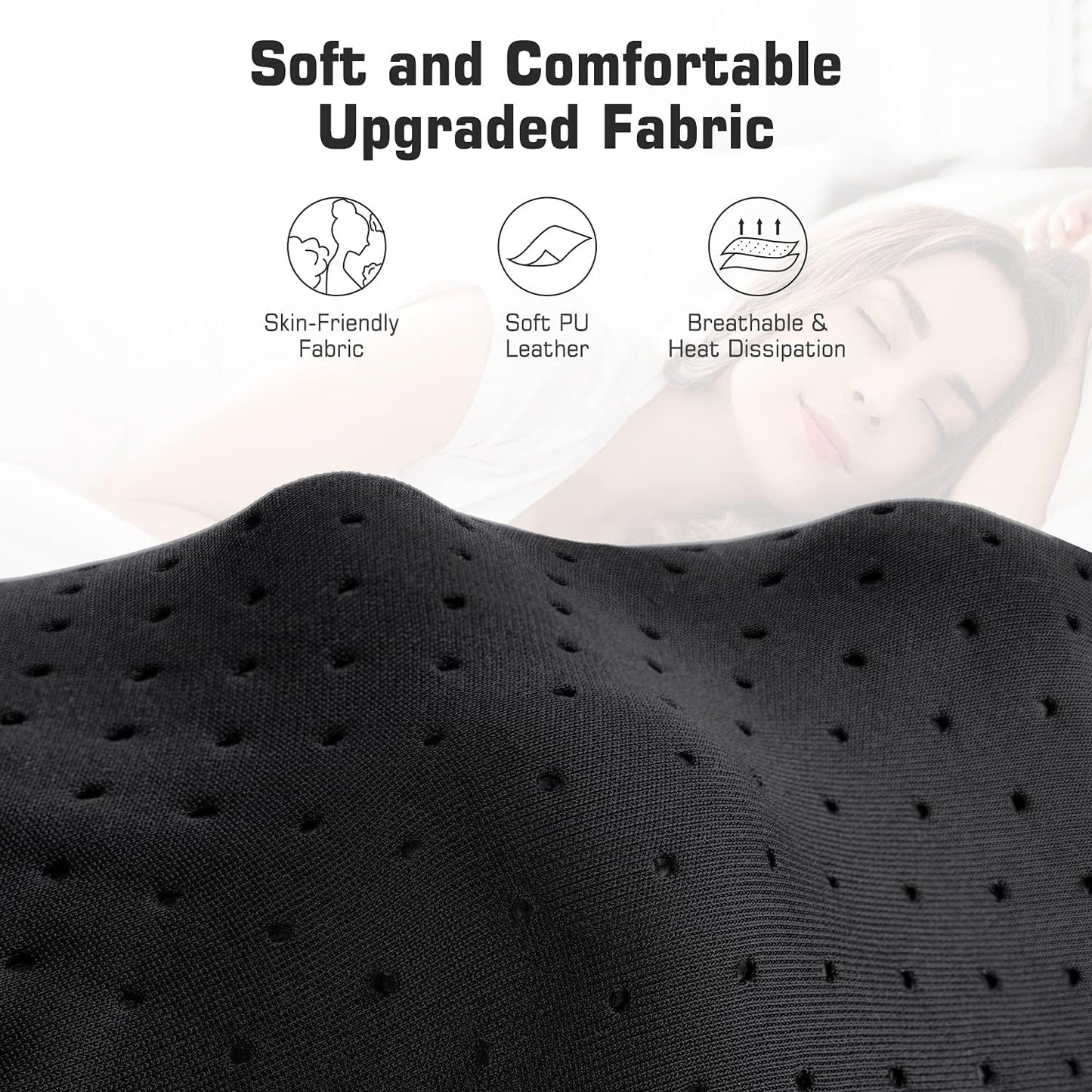 Neck Massager with Heat, Shiatsu Back Neck and Shoulder Massager - Gifts for Women/men/Mom/Dad - Electric Deeper Tissue 4D Kneading Massage, Use at Home, Office, Car