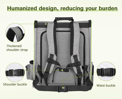 Pecute Pet Carrier Backpack, Dog Carrier Backpack Expandable with Breathable Mesh for Pets ＜6kg, Pet Backpack Carrier for Hiking Travel Camping Outdoor